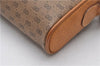 Auth GUCCI Web Sherry Line Micro GG Shoulder Bag PVC Leather Brown Junk 1845G