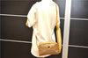 Auth GUCCI Web Sherry Line Micro GG Shoulder Bag PVC Leather Brown Junk 1845G