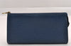 Authentic Louis Vuitton Epi Pochette Accessoires Pouch Blue M52945 LV 1845I