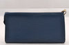 Authentic Louis Vuitton Epi Pochette Accessoires Pouch Blue M52945 LV 1845I