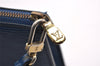 Authentic Louis Vuitton Epi Pochette Accessoires Pouch Blue M52945 LV 1845I