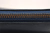 Authentic Louis Vuitton Epi Pochette Accessoires Pouch Blue M52945 LV 1845I