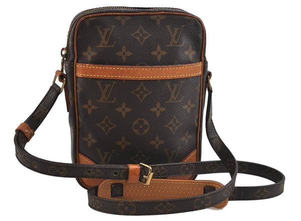 Authentic Louis Vuitton Monogram Danube Shoulder Cross Body Bag M45266 LV 1846D