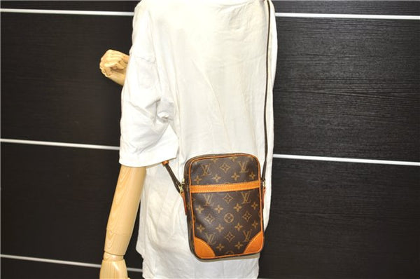 Authentic Louis Vuitton Monogram Danube Shoulder Cross Body Bag M45266 LV 1846D