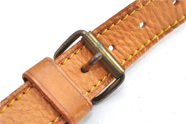 Authentic Louis Vuitton Leather Shoulder Strap Beige 36-42.9