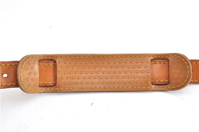 Authentic Louis Vuitton Leather Shoulder Strap Beige 36-42.9