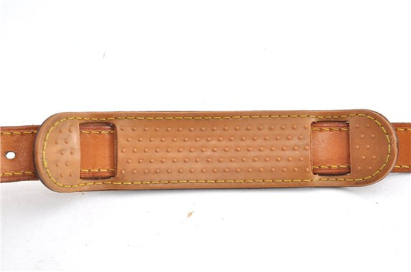 Authentic Louis Vuitton Leather Shoulder Strap Beige 36-42.9" LV 1846G