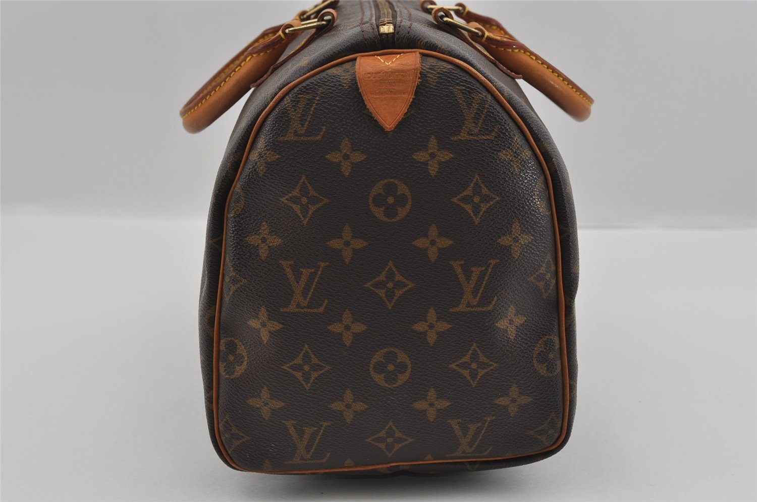 Authentic Louis Vuitton Monogram Speedy 30 Hand Boston Bag M41526 LV 1847I