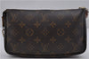 Authentic Louis Vuitton Monogram Pochette Accessoires Pouch M51980 LV 1848D