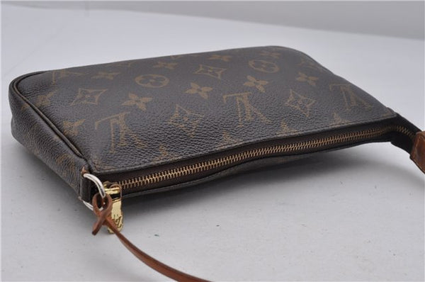 Authentic Louis Vuitton Monogram Pochette Accessoires Pouch M51980 LV 1848D