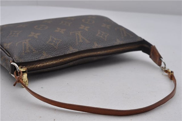 Authentic Louis Vuitton Monogram Pochette Accessoires Pouch M51980 LV 1848D