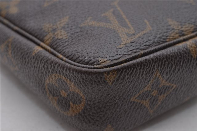 Authentic Louis Vuitton Monogram Pochette Accessoires Pouch M51980 LV 1848D