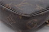 Authentic Louis Vuitton Monogram Pochette Accessoires Pouch M51980 LV 1848D