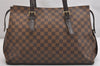 Authentic Louis Vuitton Damier Chelsea Shoulder Tote Bag N51119 LV 1848I