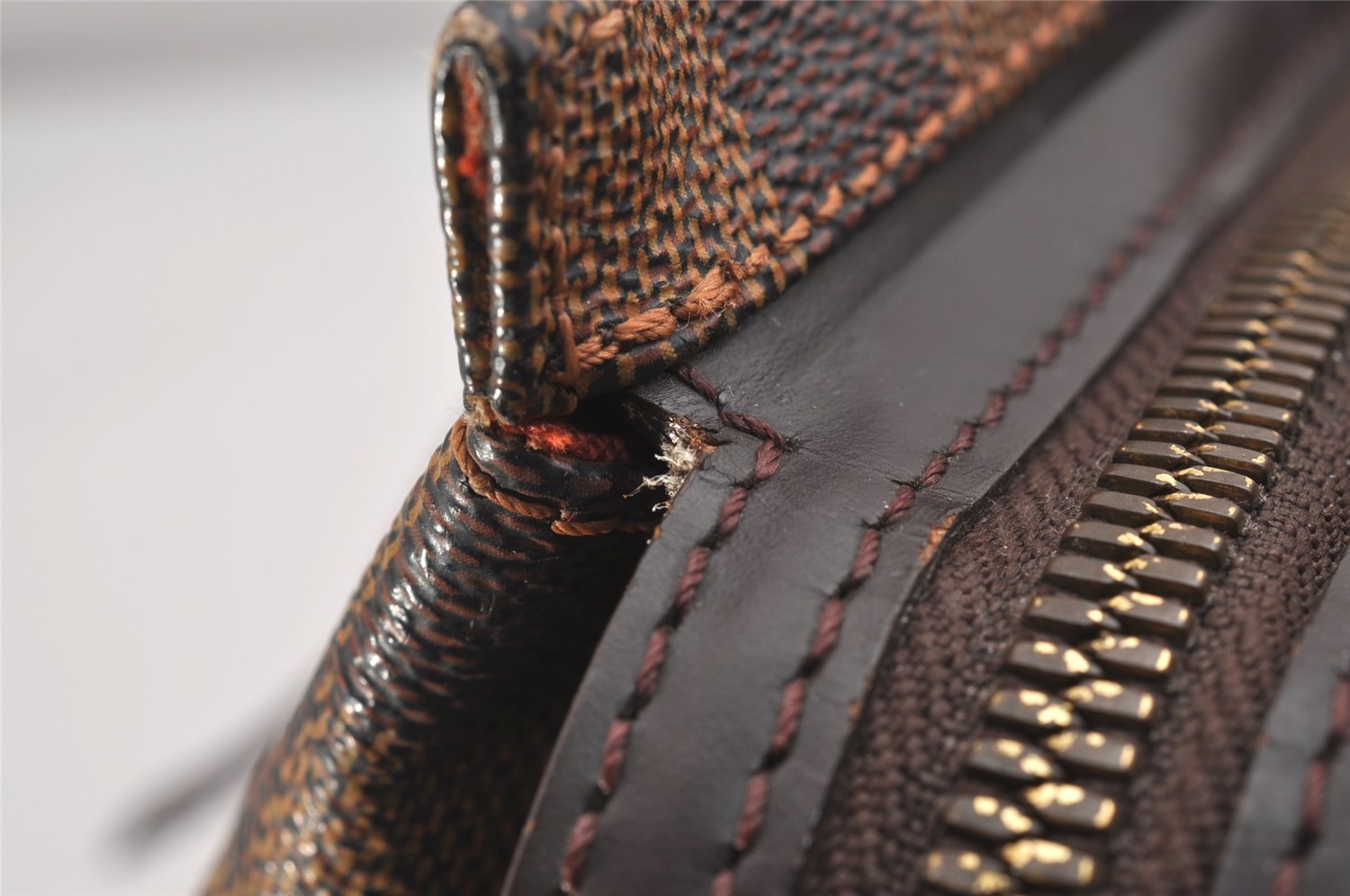 Authentic Louis Vuitton Damier Chelsea Shoulder Tote Bag N51119 LV 1848I