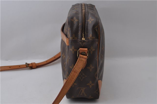 Auth Louis Vuitton Monogram Trocadero 30 Shoulder Cross Body Bag M51272 LV 1849D