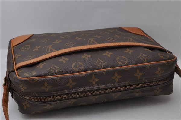 Auth Louis Vuitton Monogram Trocadero 30 Shoulder Cross Body Bag M51272 LV 1849D