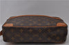 Auth Louis Vuitton Monogram Trocadero 30 Shoulder Cross Body Bag M51272 LV 1849D