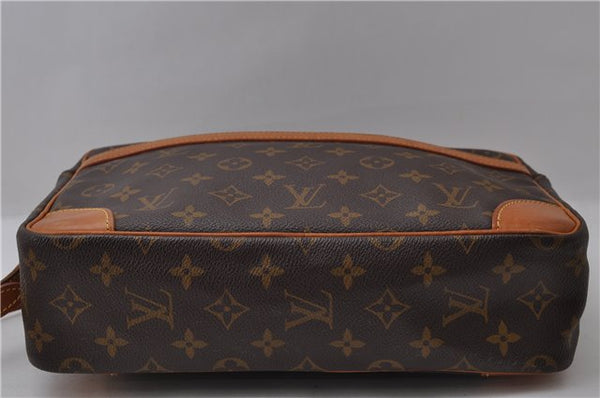 Auth Louis Vuitton Monogram Trocadero 30 Shoulder Cross Body Bag M51272 LV 1849D