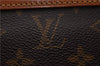 Auth Louis Vuitton Monogram Trocadero 30 Shoulder Cross Body Bag M51272 LV 1849D