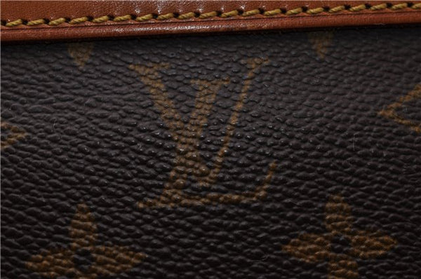 Auth Louis Vuitton Monogram Trocadero 30 Shoulder Cross Body Bag M51272 LV 1849D