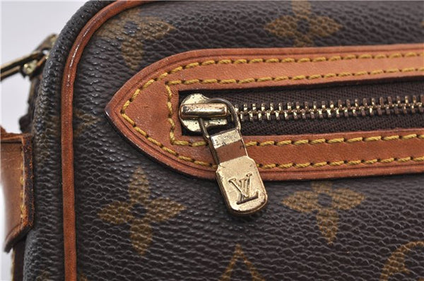 Auth Louis Vuitton Monogram Saint Germain Shoulder Cross Bag M51210 LV 1850D