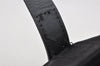 Authentic PRADA Vintage Nylon Tessuto Leather Tote Hand Bag Black 1850I