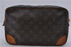 Authentic Louis Vuitton Monogram Compiegne 28 Clutch Hand Bag M51845 LV 1851D