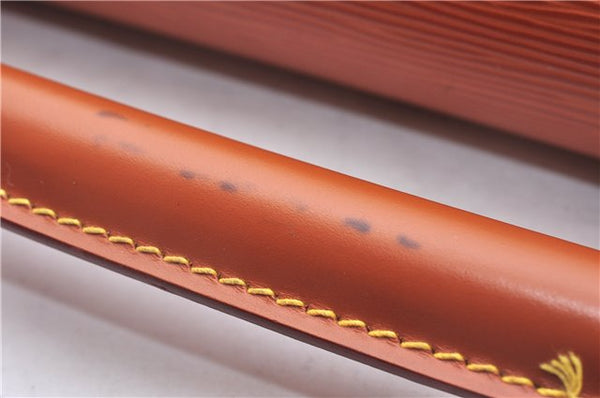 Authentic Louis Vuitton Epi Serviette Conseiller Brown Briefcase M54428 LV 1851E