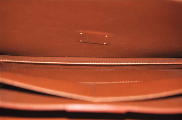 Authentic Louis Vuitton Epi Serviette Conseiller Brown Briefcase M54428 LV 1851E