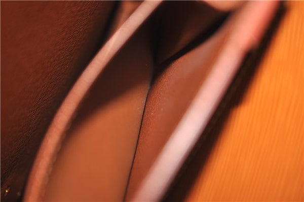 Authentic Louis Vuitton Epi Serviette Conseiller Brown Briefcase M54428 LV 1851E