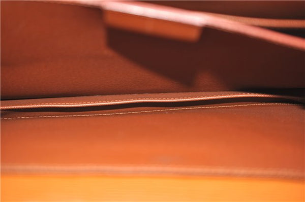 Authentic Louis Vuitton Epi Serviette Conseiller Brown Briefcase M54428 LV 1851E