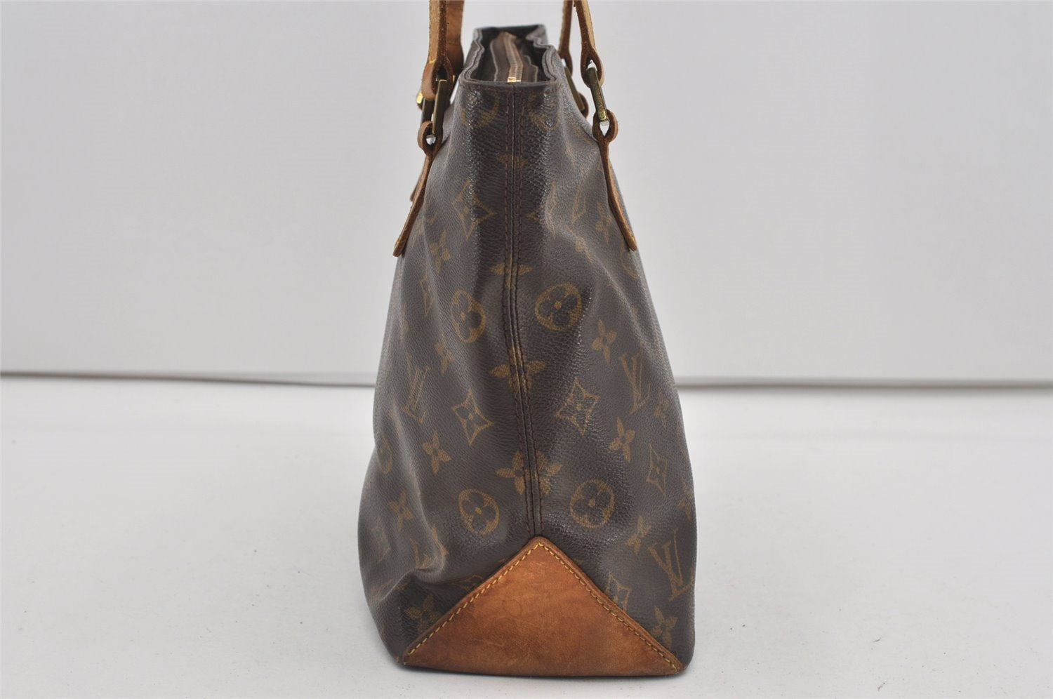 Authentic Louis Vuitton Monogram Cabas Piano Shoulder Tote Bag M51148 LV 1851I