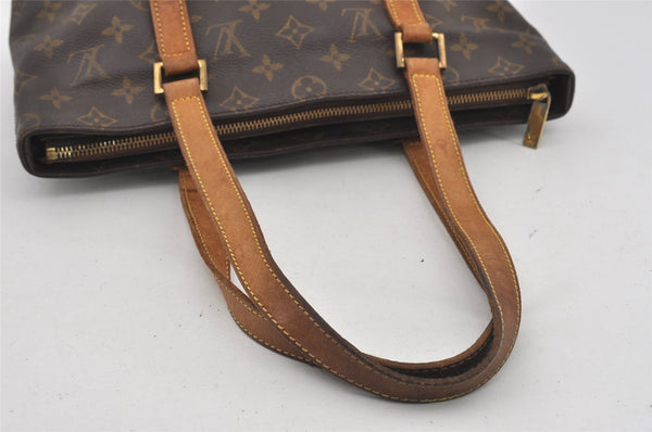 Authentic Louis Vuitton Monogram Cabas Piano Shoulder Tote Bag M51148 LV 1851I