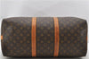 Auth Louis Vuitton Monogram Keepall Bandouliere 50 Boston Bag M41416 LV 1852D