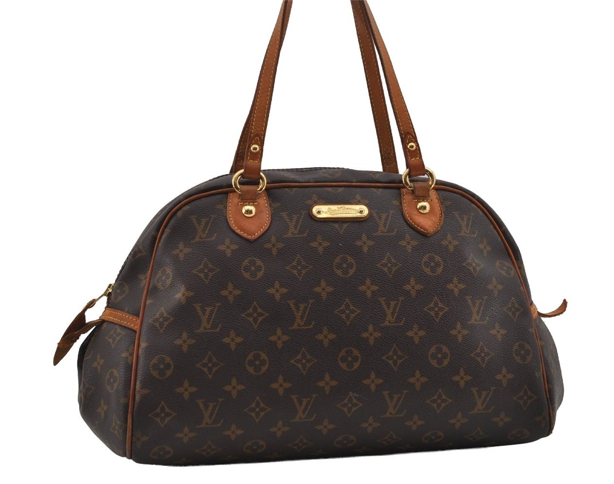 Authentic Louis Vuitton Monogram Montorgueil GM M95566 Shoulder Tote Bag 1852I
