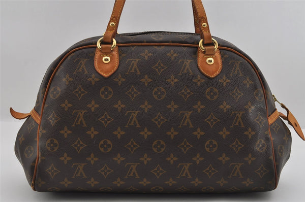 Authentic Louis Vuitton Monogram Montorgueil GM M95566 Shoulder Tote Bag 1852I