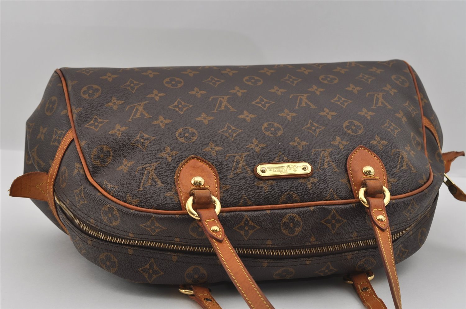Authentic Louis Vuitton Monogram Montorgueil GM M95566 Shoulder Tote Bag 1852I