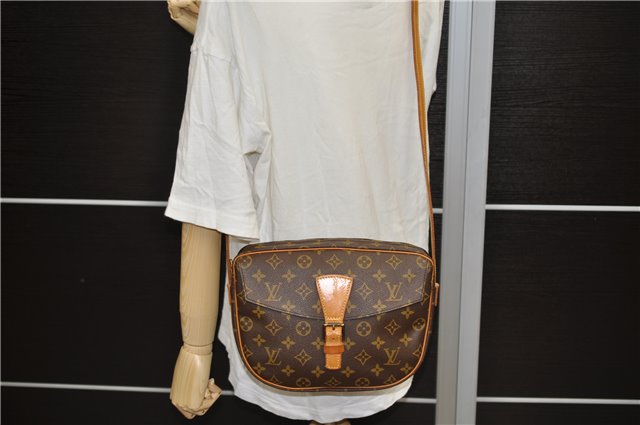 Auth Louis Vuitton Monogram Jeune Fille MM Shoulder Cross Bag M51226 LV 1853D