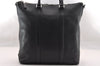 Authentic PRADA Leather Nappa 2Way Shoulder Cross Body Hand Tote Bag Black 1854I