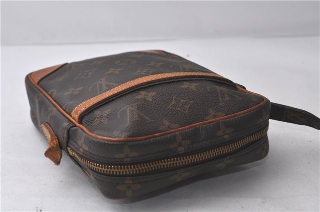 Authentic Louis Vuitton Monogram Danube Shoulder Cross Bag M45266 LV Junk 1855D