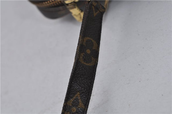 Authentic Louis Vuitton Monogram Danube Shoulder Cross Bag M45266 LV Junk 1855D