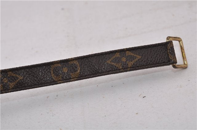 Authentic Louis Vuitton Monogram Danube Shoulder Cross Bag M45266 LV Junk 1855D