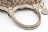Authentic GUCCI Sukey Shoulder Tote Bag GG Canvas Leather 211944 Brown 1855G