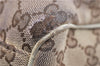 Authentic GUCCI Sukey Shoulder Tote Bag GG Canvas Leather 211944 Brown 1855G