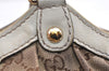 Authentic GUCCI Sukey Shoulder Tote Bag GG Canvas Leather 211944 Brown 1855G