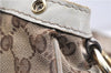 Authentic GUCCI Sukey Shoulder Tote Bag GG Canvas Leather 211944 Brown 1855G