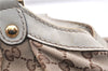 Authentic GUCCI Sukey Shoulder Tote Bag GG Canvas Leather 211944 Brown 1855G