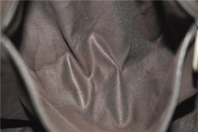 Authentic GUCCI Sukey Shoulder Tote Bag GG Canvas Leather 211944 Brown 1855G