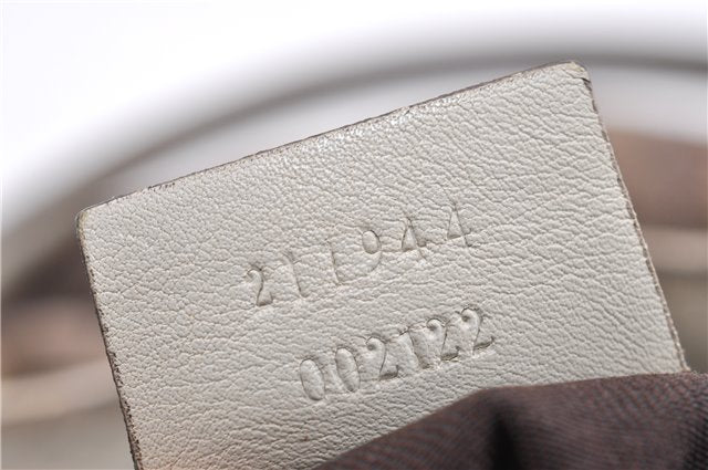 Authentic GUCCI Sukey Shoulder Tote Bag GG Canvas Leather 211944 Brown 1855G